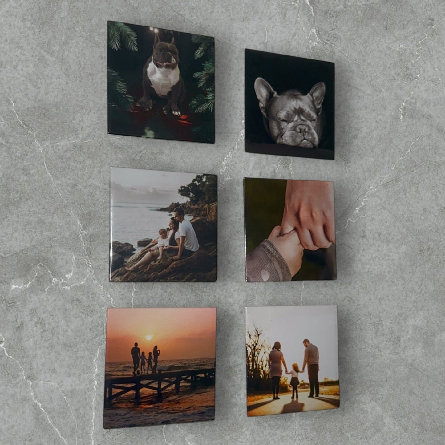 Set of 9 2x2" Photo Magnets