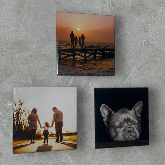 Set of 3 2x2" Photo Magnets